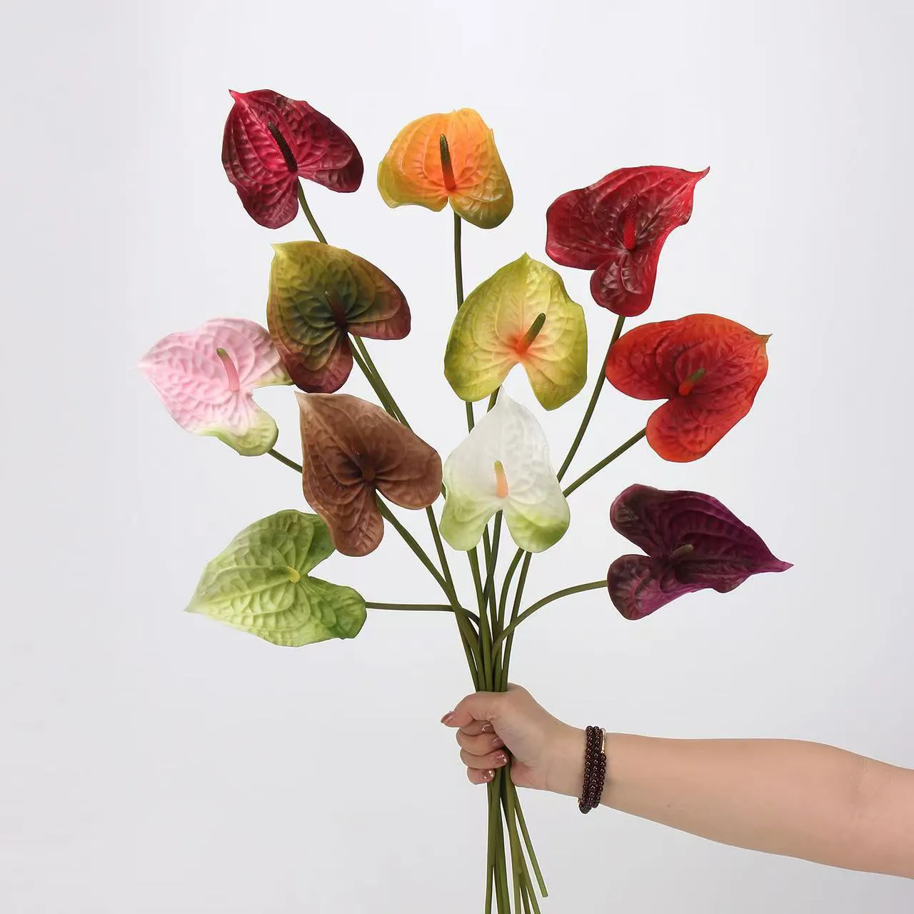 Solutions of flower arrangements silk