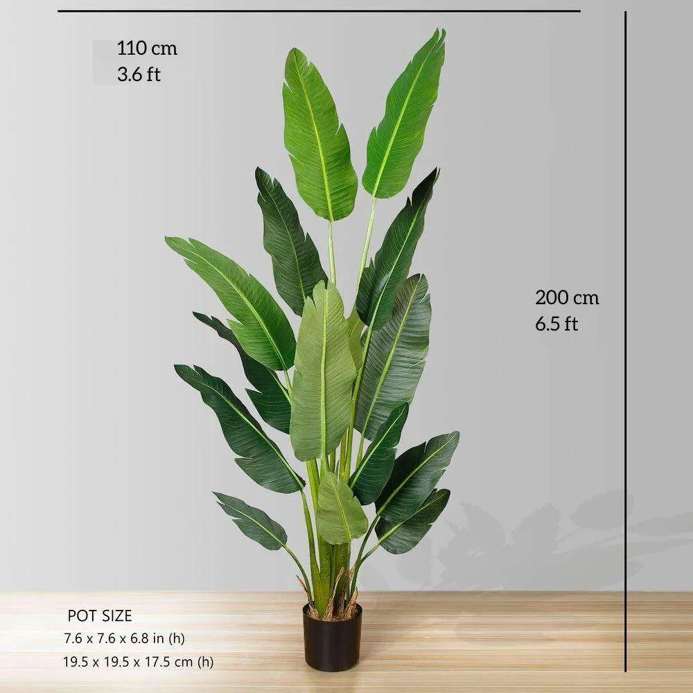 Chim nhân tạo của cây chậu cây thiên đường (nhiều kích cỡ)