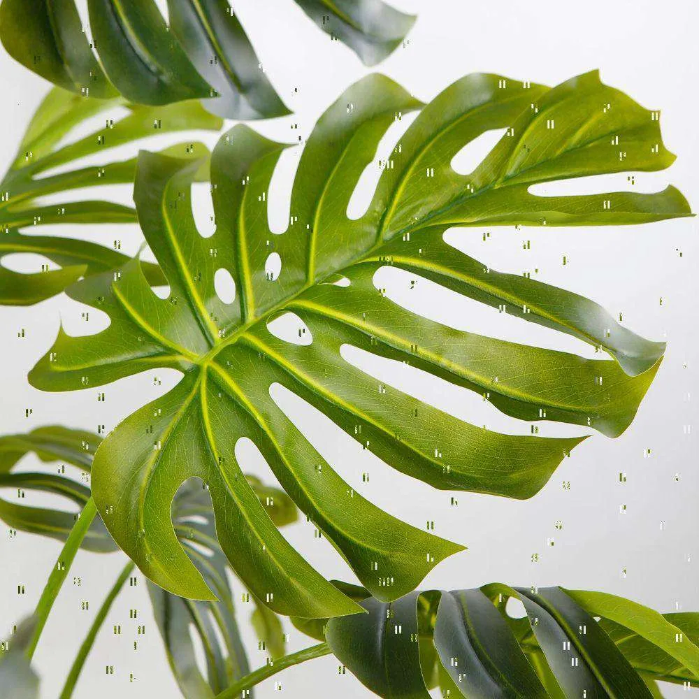 Cây chậu Monstera nhân tạo cao cấp (nhiều kích cỡ）
