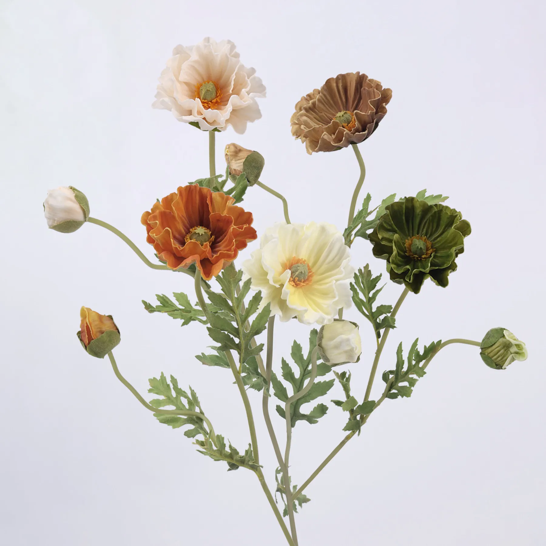 The application of fall flower arrangements silk