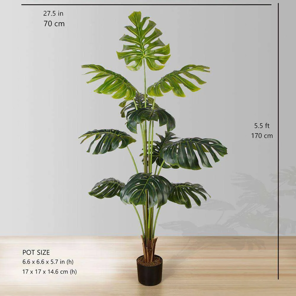 Cây chậu Monstera nhân tạo (nhiều kích cỡ)