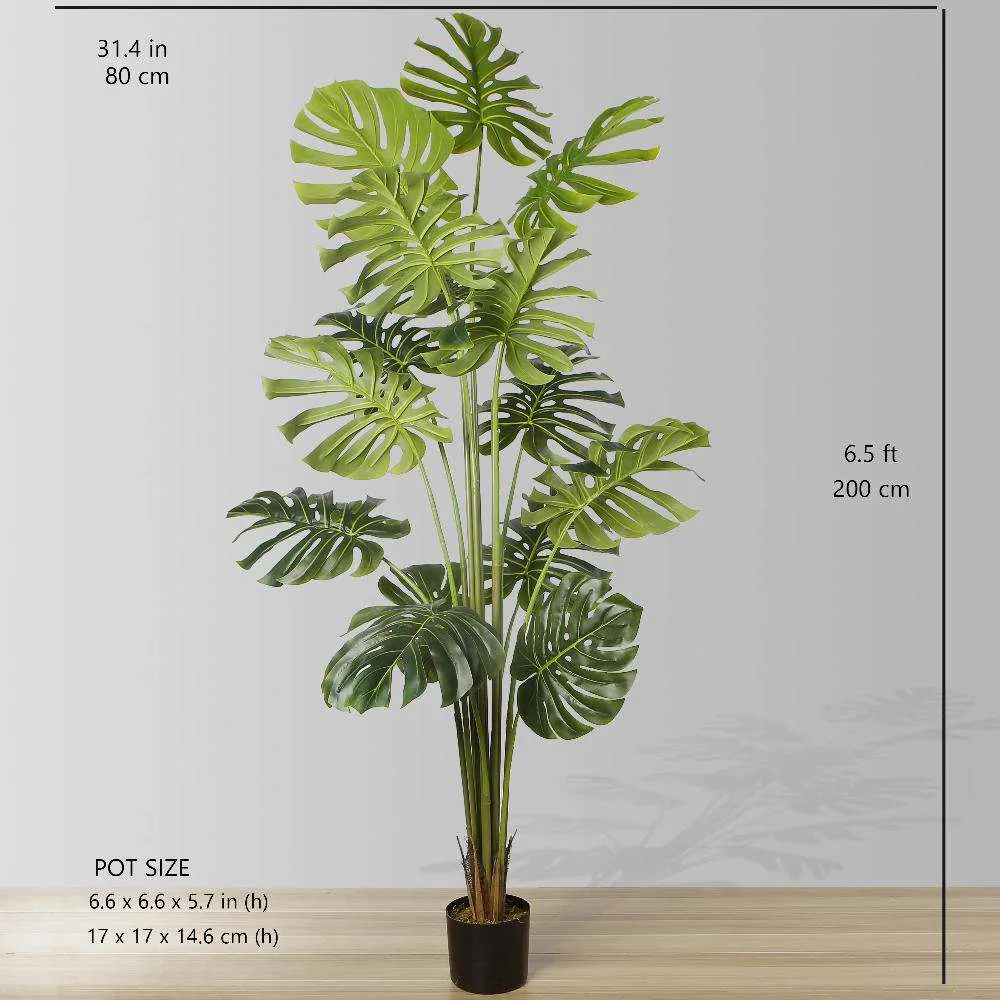 Cây chậu Monstera nhân tạo (nhiều kích cỡ)