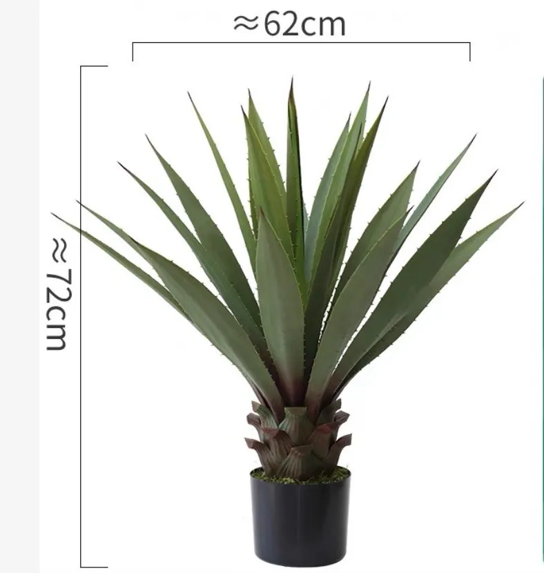 Cây chậu cây agave nhân tạo