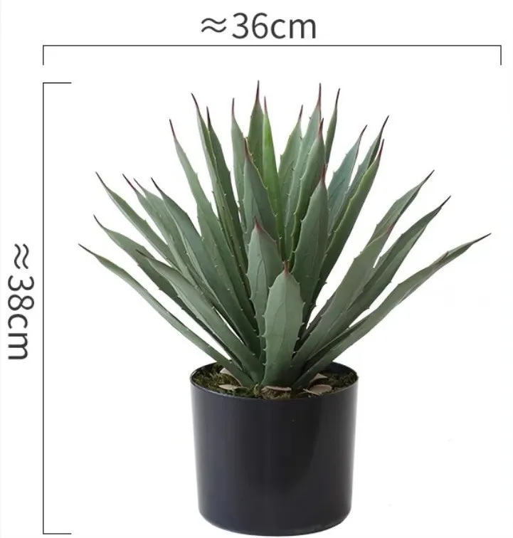 Cây chậu cây agave nhân tạo