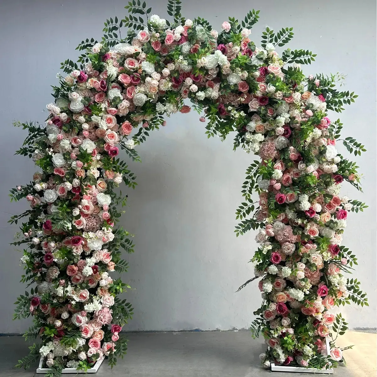 Hoa Arch Arch nhân tạo Đề xuất Bối cảnh Đồ trang trí tiệc cưới