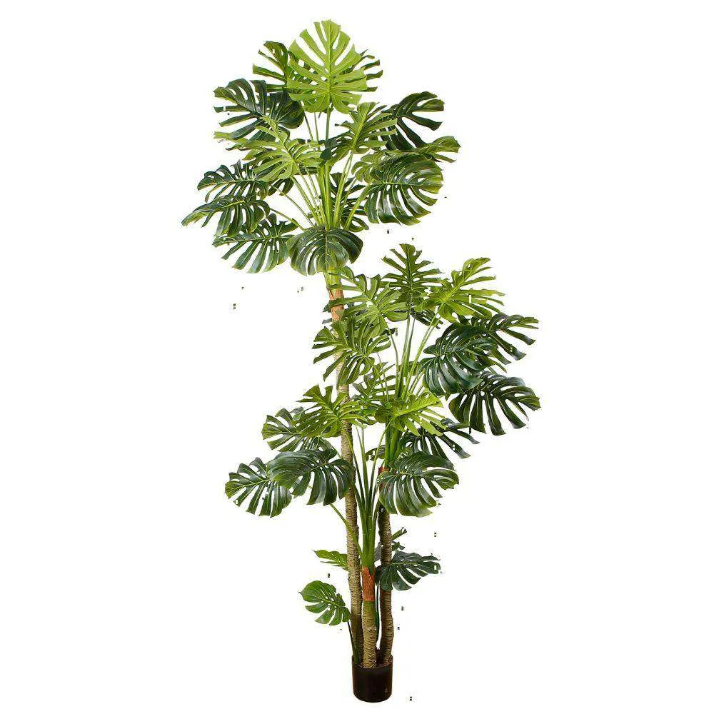 Cây chậu Monstera nhân tạo cao cấp (nhiều kích cỡ）